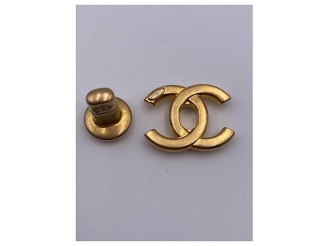 CHANEL chiusura originale CC turnlock Oro D'oro - vista 5