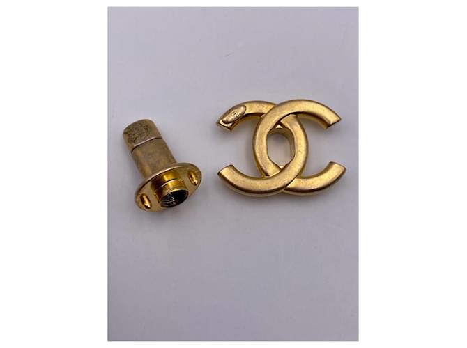 CHANEL chiusura originale CC turnlock Oro D'oro - vista 7