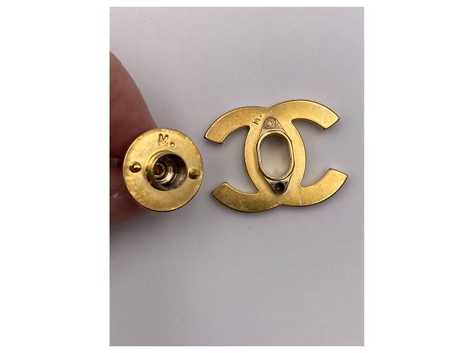 CHANEL chiusura originale CC turnlock Oro D'oro - vista 8