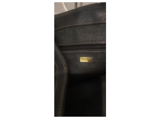 Borsa Lancel Seal Blu Navy in Pelle - vista 6