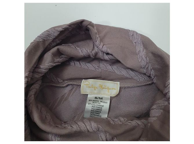 Autre Marque Blusa Philippe Matignon Morada Púrpura - vista 5