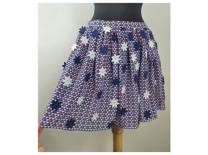Falda de seda Vanessa Bruno Multicolor - vista 2