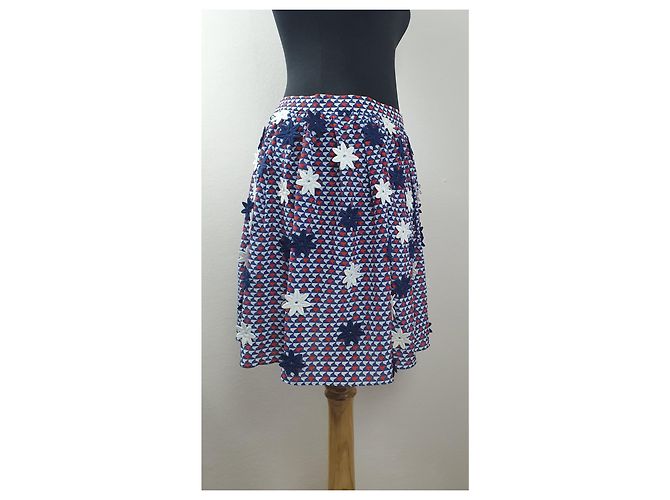 Falda de seda Vanessa Bruno Multicolor - vista 3