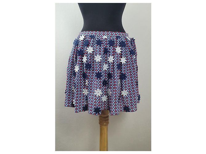 Falda de seda Vanessa Bruno Multicolor - vista 4