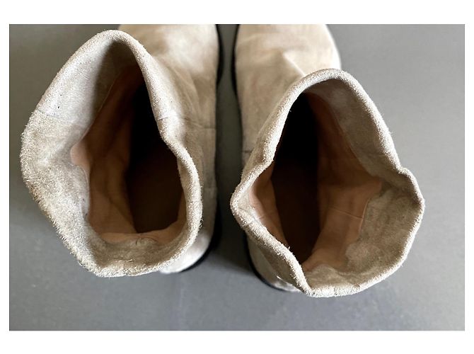 Botas Stouls en ante beige Sinai T.38 - vista 10