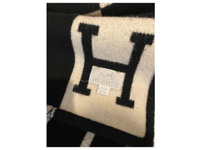 Hermès Lenços Preto - vista 2