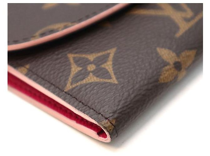 Louis Vuitton Monogramm Blumen Emilie Long Wallet Braun - Ansicht 9