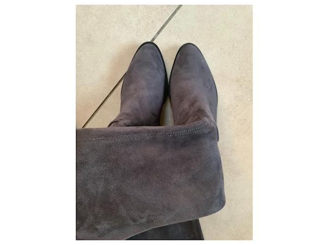 Dune Stiefel Dunkelgrau Polyester 36 Anthrazitgrau - Ansicht 5