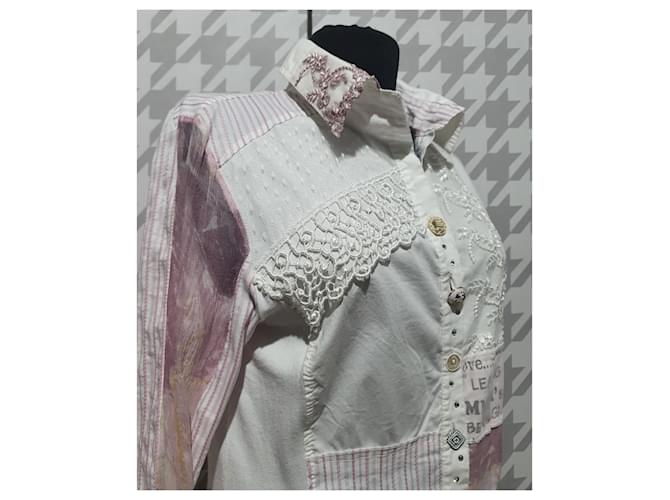 Camicia Piro Elisa Cavaletti in cotone e seta Multicolore - vista 2