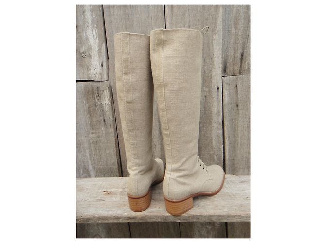 Botas elizabeth stuart p 37 Beige - vue 5