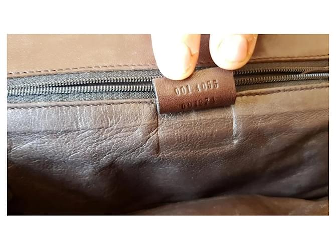 Bamboo Gucci Vintage Python-Tasche aus Bambus Mehrfarben - Ansicht 8
