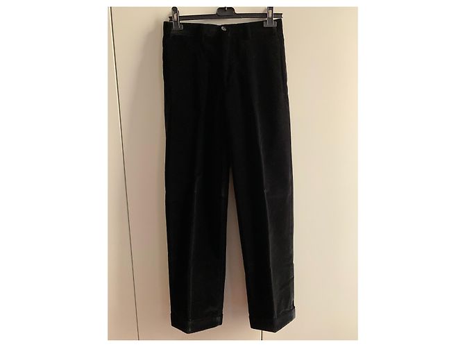 Lanvin black velvet tuxedo suit - view 3