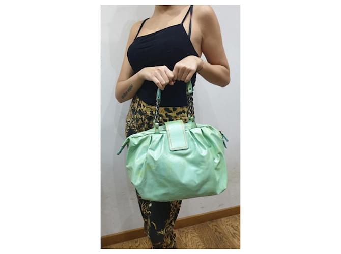 Fendi B Bag verde menta Verde chiaro - vista 2
