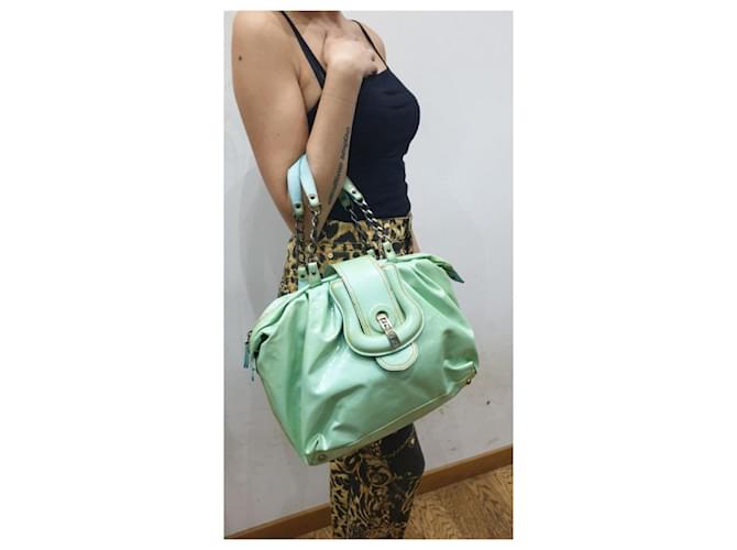 Fendi B Bag verde menta Verde chiaro - vista 4
