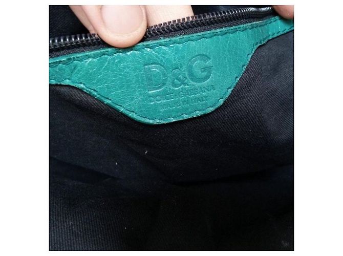 Dolce & Gabbana Dolce e Gabbana Emy bag borsa tote verde - vista 4