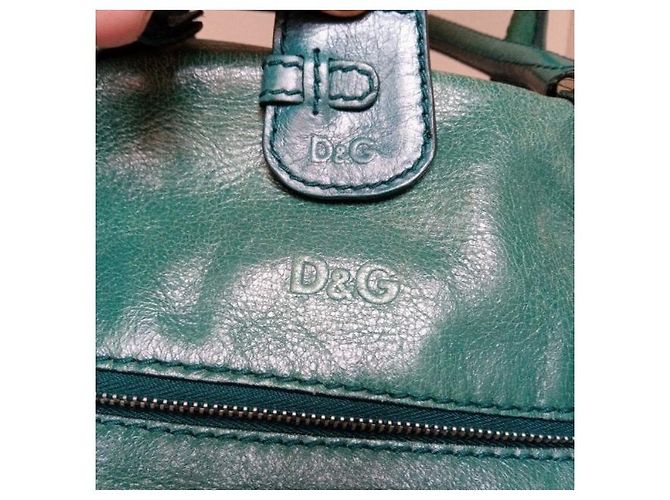Dolce & Gabbana Dolce e Gabbana Emy bag borsa tote verde - vista 5