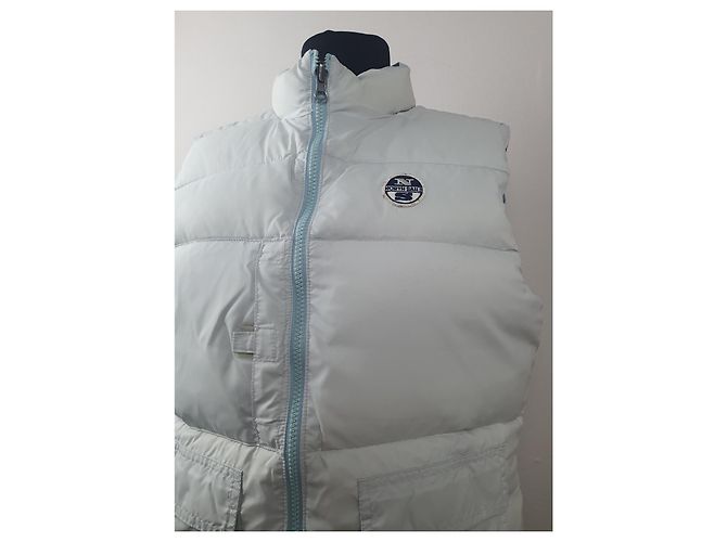 North Sails Gefütterte Weste Blau Weiß - Ansicht 6
