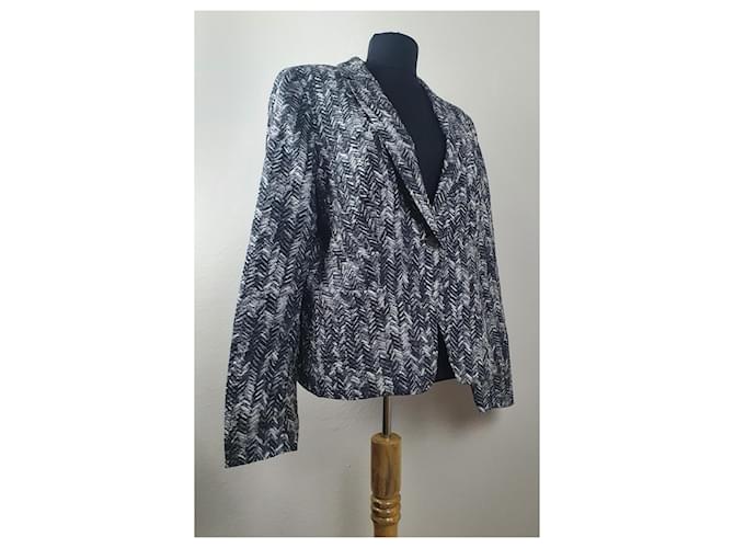 Blazer Escada de seda gris - vista 2