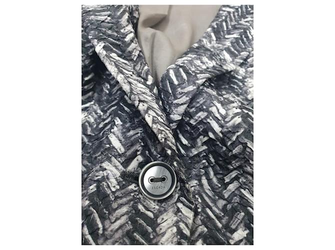 Blazer Escada de seda gris - vista 6