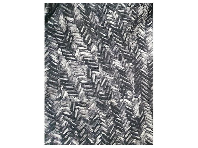 Blazer Escada de seda gris - vista 7