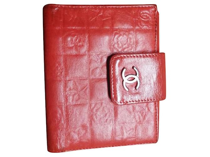 Chanel Wallets Red Leather ref.435254 Joli Closet