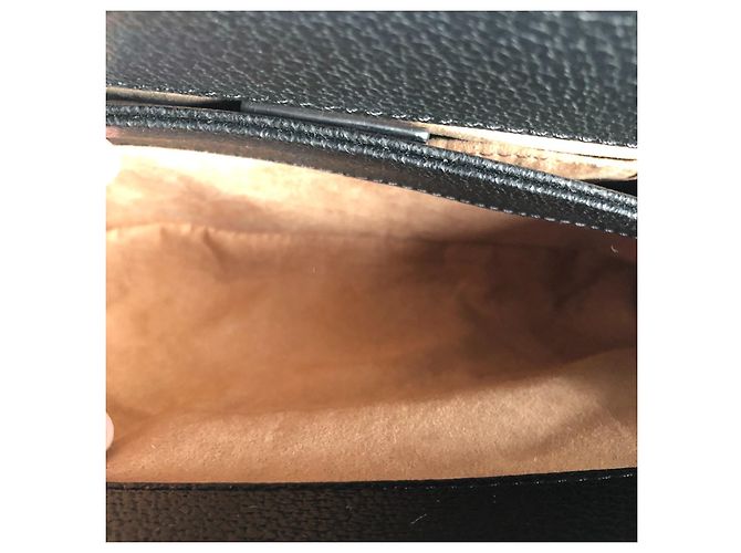 Borsa a mano Gucci Ophidia in pelle nera Nero - vista 8