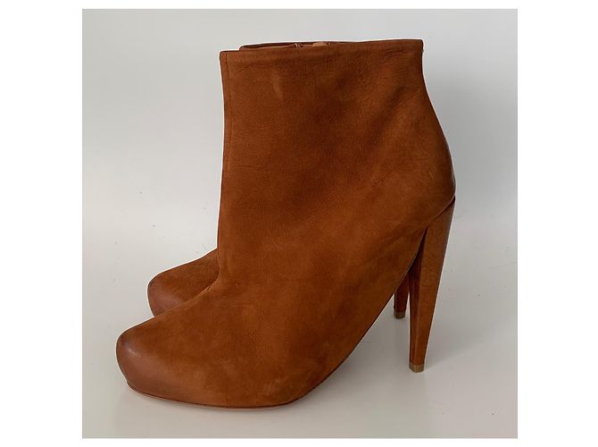 Talla de botas Maison Martin Margiela 38 NUEVO. Castaño Caramelo - vista 3