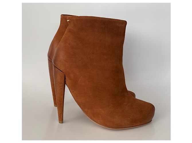 Talla de botas Maison Martin Margiela 38 NUEVO. Castaño Caramelo - vista 4