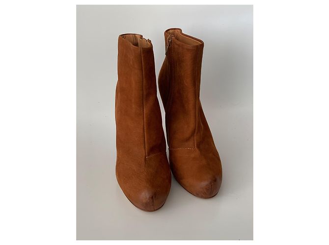 Talla de botas Maison Martin Margiela 38 NUEVO. Castaño Caramelo - vista 9