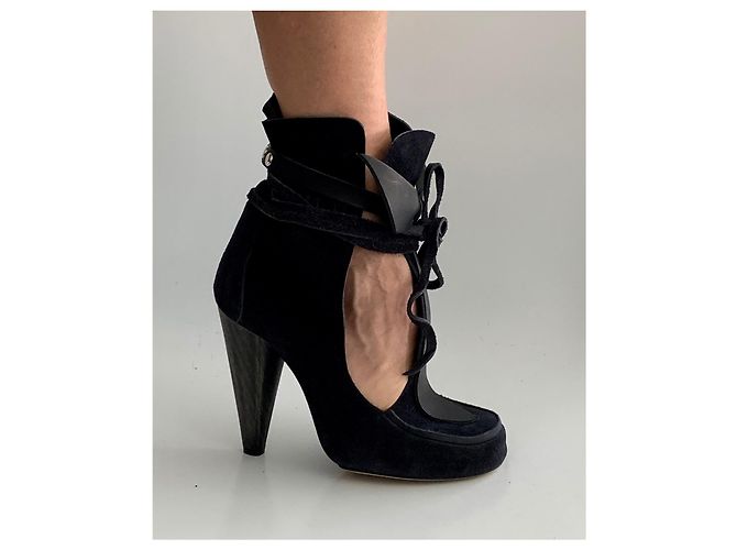 Isabel Marant boots with ankle strap size 37 Black - view 2