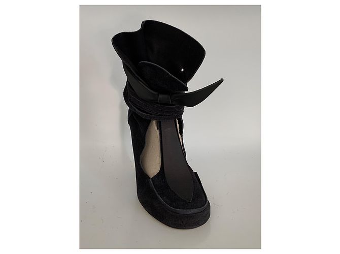 Isabel Marant boots with ankle strap size 37 Black - view 4