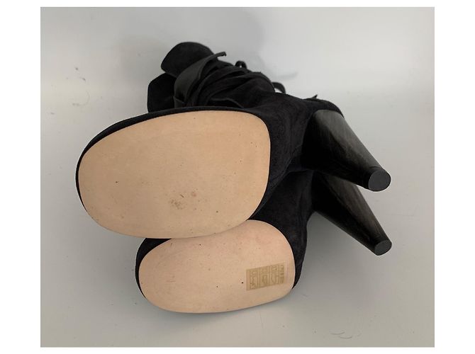 Isabel Marant boots with ankle strap size 37 Black - view 8