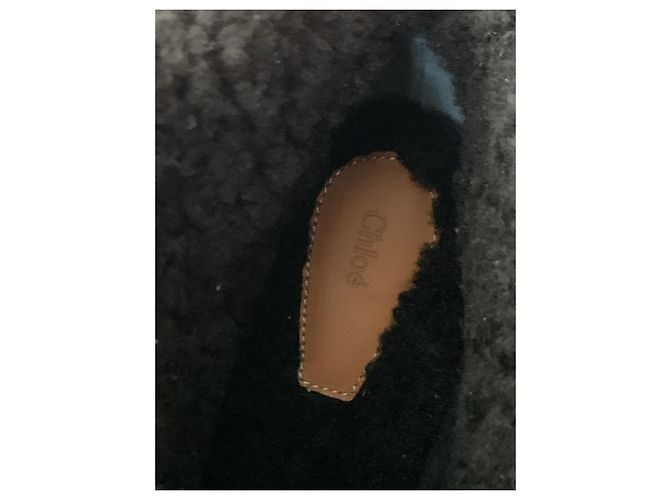 Talla de botas Chloé 40.5 NUEVO Negro - vista 5