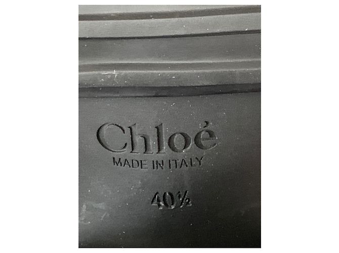 Talla de botas Chloé 40.5 NUEVO Negro - vista 9