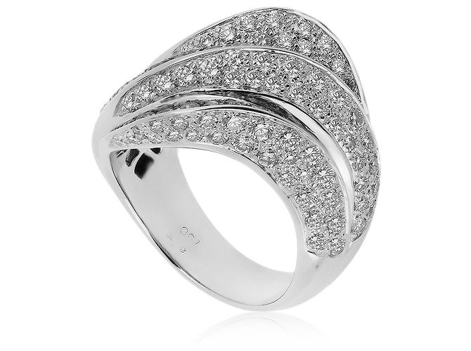 Goldring mit Diamanten ADLER - Ansicht 2