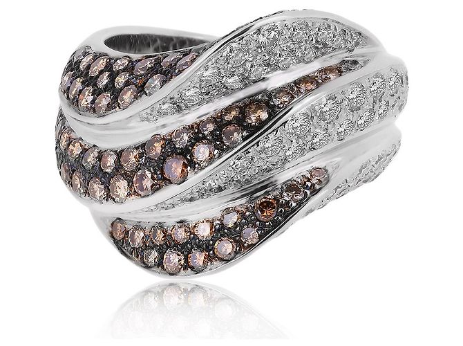 Goldring mit Diamanten ADLER - Ansicht 3