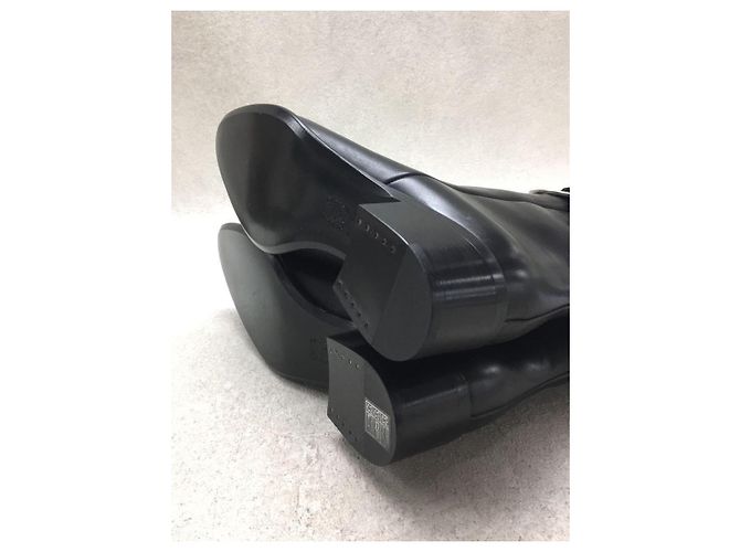 LOEWE Punta puntiaguda / botas vaqueras / botas vaqueras / 40 / BLK / Cuero - vista 3