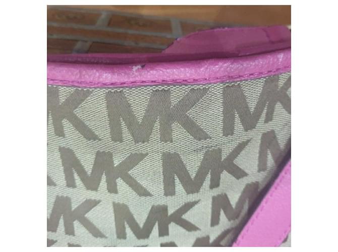 Michael Kors shopping bag borsa Rosa Beige - vista 11