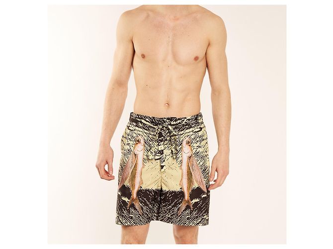 La Perla Ultralight Badeshorts Beige Schwarz - Ansicht 5