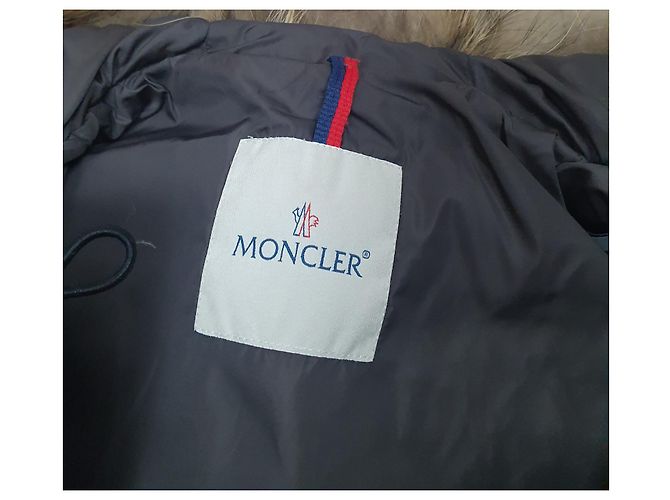 Chaqueta Larga Moncler Gris - vista 10