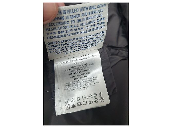 Chaqueta Larga Moncler Gris - vista 13
