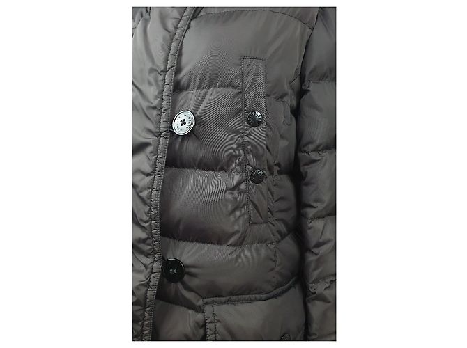 Chaqueta Larga Moncler Gris - vista 6