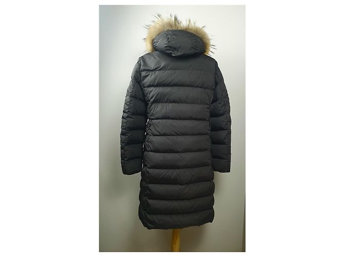 Chaqueta Larga Moncler Gris - vista 7