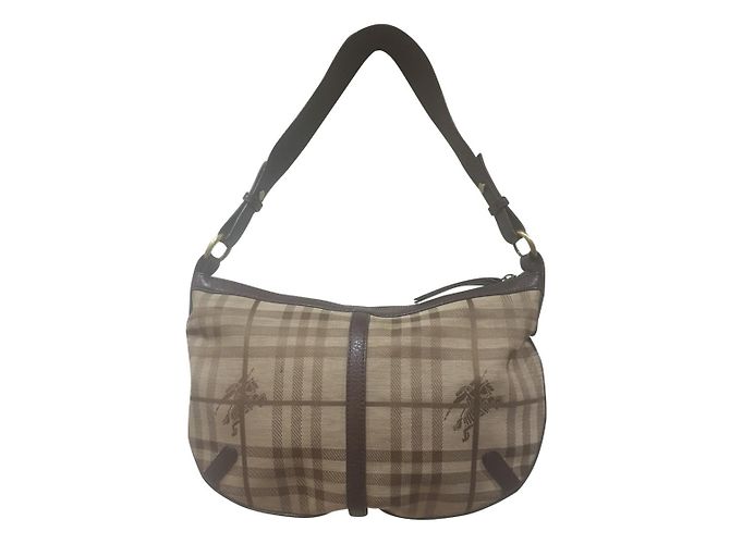 Burberry borsa hobo tartan check Multicolore - vista 2
