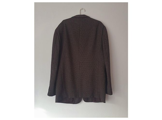 Blazer Armani Collezioni in lana marrone - vista 2