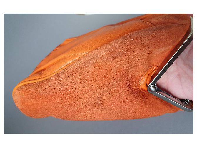 Autre Marque Mini borsa Mimco arancione in pelle - vista 8
