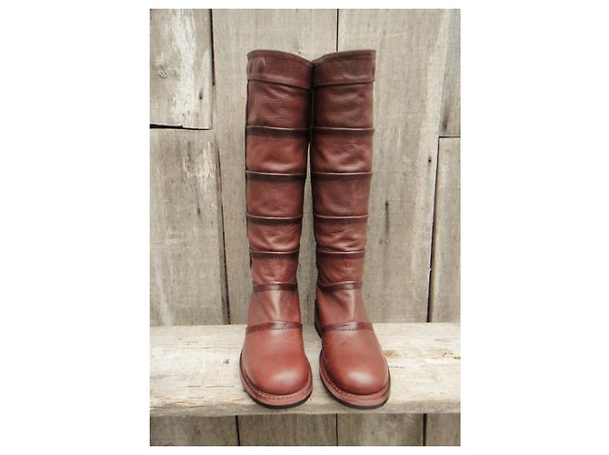 Free Lance Botas modelo Lance Biker gratis 4 Nueva condición Castaño - vista 2
