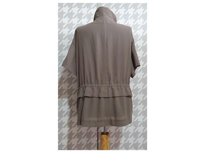 Giacca Marc Cain Verde a Maniche Corte - vista 5
