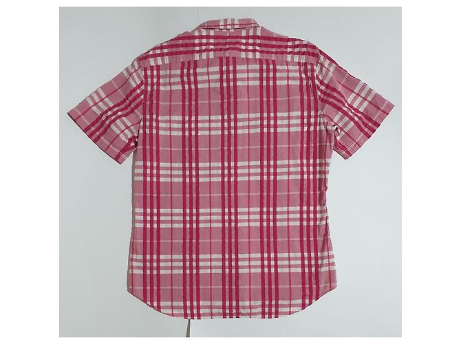 Camicia Burberry Uomo a Maniche Corte in Cotone Multicolore - vista 3