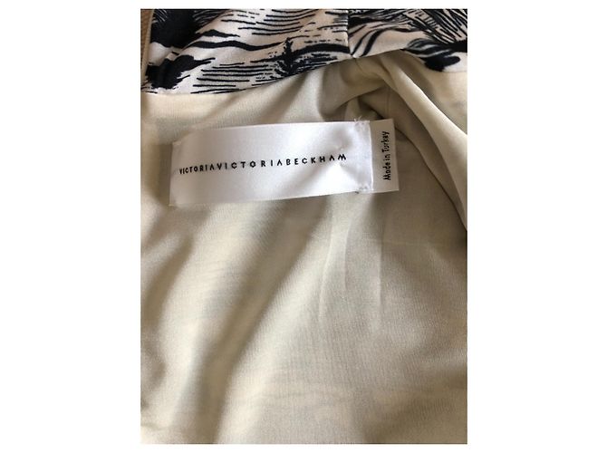 Victoria Beckham vestido estampado Toile de Jouy - vista 5